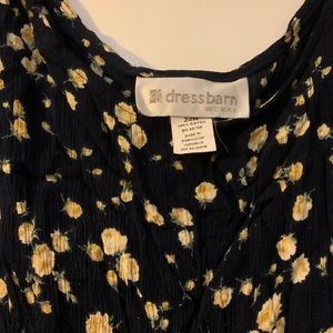 Sleeveless Long floral dress size 24W